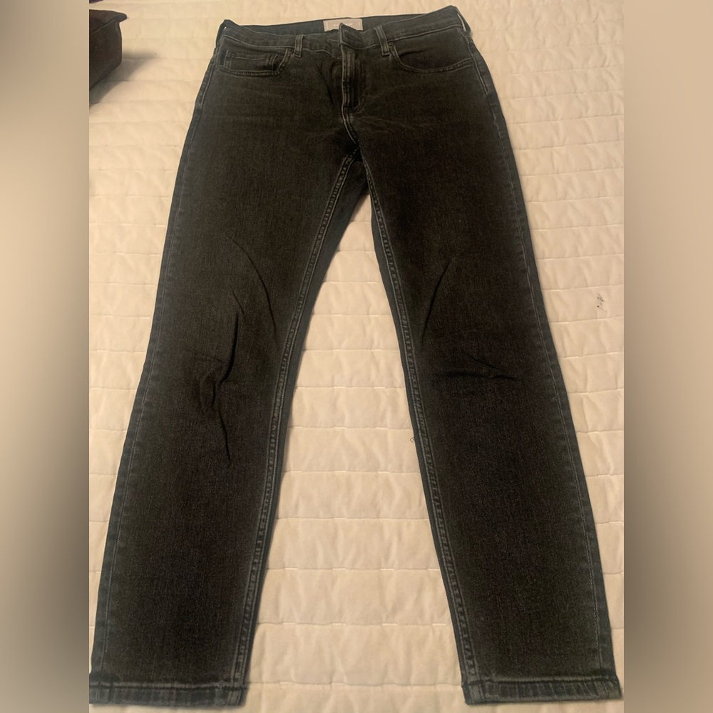 Everlane Charcoal Denim Pants